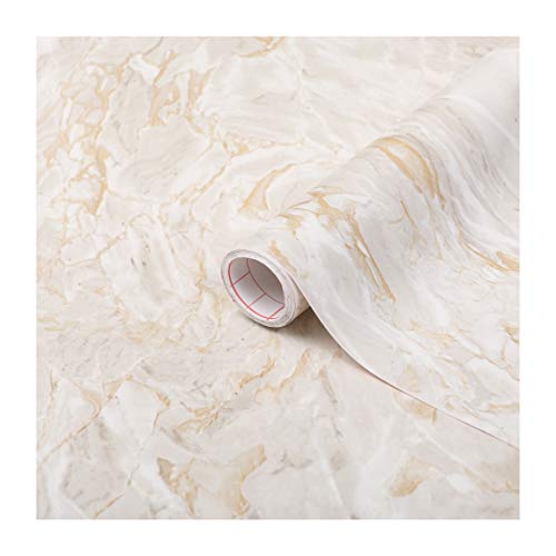 D-C-Fix Peel And Stick Contact Paper Cortes Marble Brown Look Self-Adhesive Film Waterproof & Removable Wallpaper Decorative Vinyl For Kitchen, Countertops, Cabinets 17.7" X 78.7" #TOP14