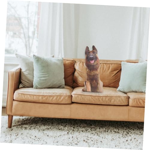 Toyvian Boneco De Pelúcia De Cachorro Realista Cachorro Abraçando Travesseiro Almofada Para Cachorro