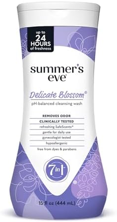Summer's Eve All-Over Daily Feminine Wash, Delicate Blossom, 15 Fl Oz