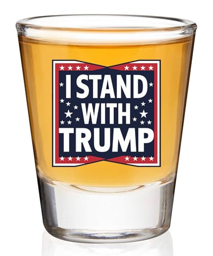 GIFTS INFINITY 1.5oz Whiskey Shot Glasses Donald Trump Collection (SG-17)