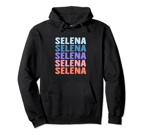 Divertido regalo nombre Selena personalizado primer nombre Sudadera con Capucha