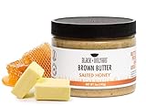 Black & Bolyard Honey Brown Butter – Non-GMO, Grass-fed Butter – Caramelized & Honey Infused Butter – Ghee Butter/Clarified Butter Alternative – Toasted Honey Butter – 5 Ounces