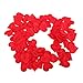 DRESSOOS 100pcs Heart Shaped Sponge Petals Confetti for Weddings Valentine Day Anniversaries Birthdays Romantic Table Decorations for Celebrations Easy to Use Heart Scatter Decor