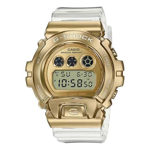 Casio Reloj Digital para de los Hombres de Cuarzo con Correa en Plástico GM-6900SG-9ER