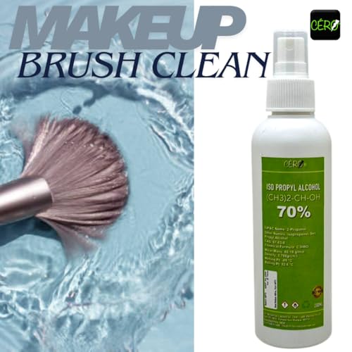 Image of CERO IPA Isopropyl Alcohol for Cleaning All Electronics Items | Clean Your Makeup Tools | Clean CPU | GPU and Screen | Repair Cosmetics 70% Pure [(CH3)2-CH-OH] CAS: 67-63-0 (250ml)