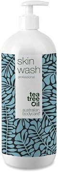 Australian Bodycare Skin Wash Professional 1000 ml | Tea Tree Oil Body Wash for the Skin | Relieves Spots and Pimples, Acne, Body Odor & smelly feet | Effective after shaving and waxing