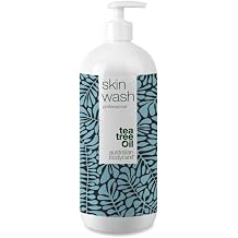 Australian Bodycare Tea Tree Oil Shower Gel Professional 1000 ml - For Soft Blemished Skin Pimples - Ideal for Hair Removal with Wax / Shaving
