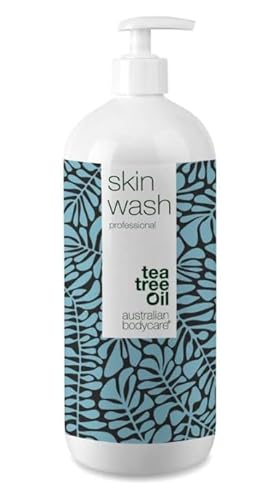 Image of Australian Bodycare Skin Wash Professional 1000 ml | Tea Tree Oil Body Wash for the Skin | Relieves Spots and Pimples, Acne, Body Odor & smelly feet | Effective after shaving and waxing