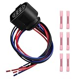 Rear Tail Light Connector Compatible with Audi TT MK2 8J Part Number 1J0973733