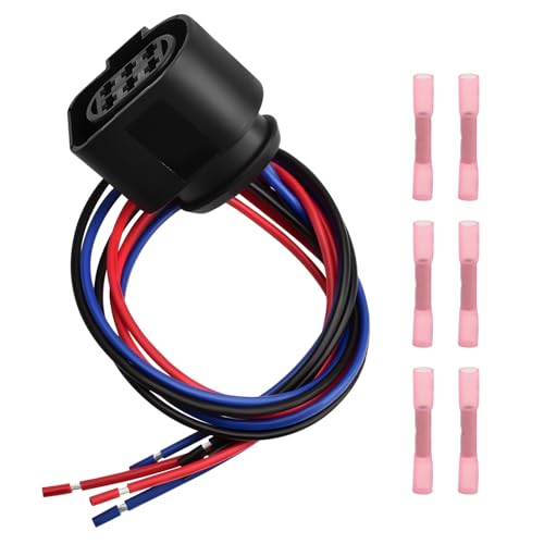 Rear Tail Light Connector Compatible with Audi TT MK2 8J Part Number 1J0973733