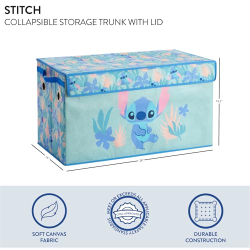 Coffre de rangement pliable Stitch durable de 72 cm avec couvercle - 2