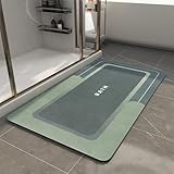 MontVoo-Bath Mat-Bath Mat Rug Non Slip Super Absorbent Stain Resistant Quick Dry...