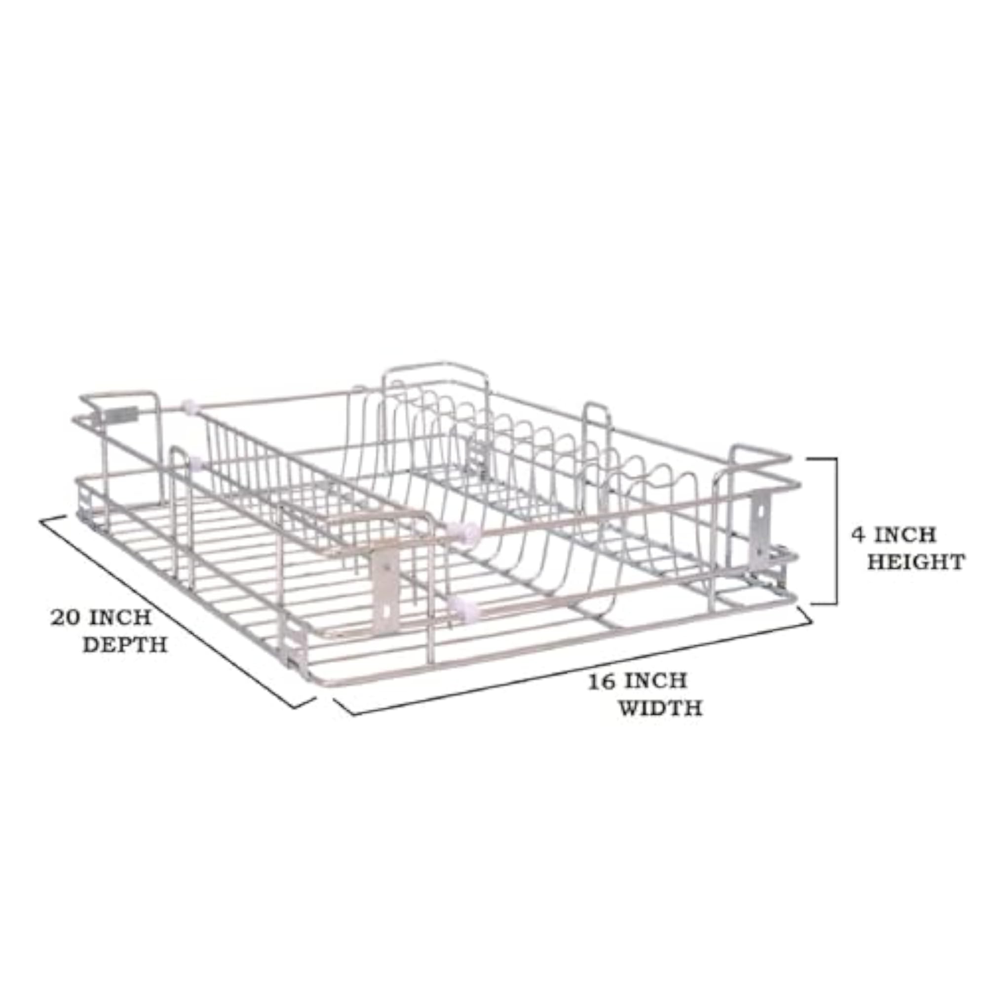 202 Stainless Steel Modular Kitchen Rectangular Set