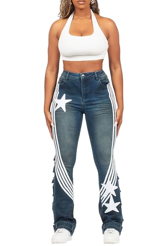 Women's Jaziya Stacked Flare Jean