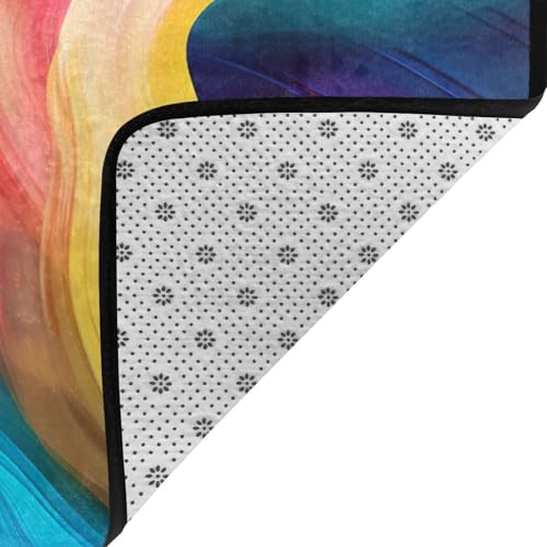 Tapis de sol absorbant lavable et antidérapant pour salon