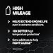 Mobil 1 High Mileage Full Synthetic Motor Oil 5W-30, 6-pack of 1 quarts