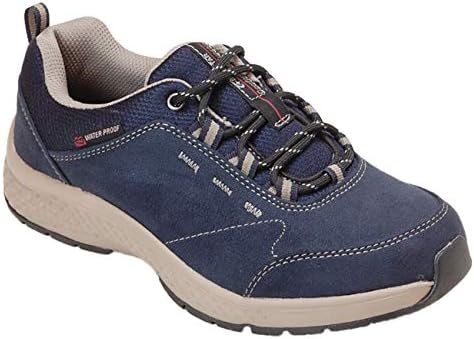 Amazon ムーンスター サプリスト Splt L172 防水 ウォーキング シューズ レディース 幅広 4e オーク ネイビー グレージュ パープル スニーカ 履きやすい 秋 冬 雨 婦人 靴 ネイビー 23 5cm ウォーキング