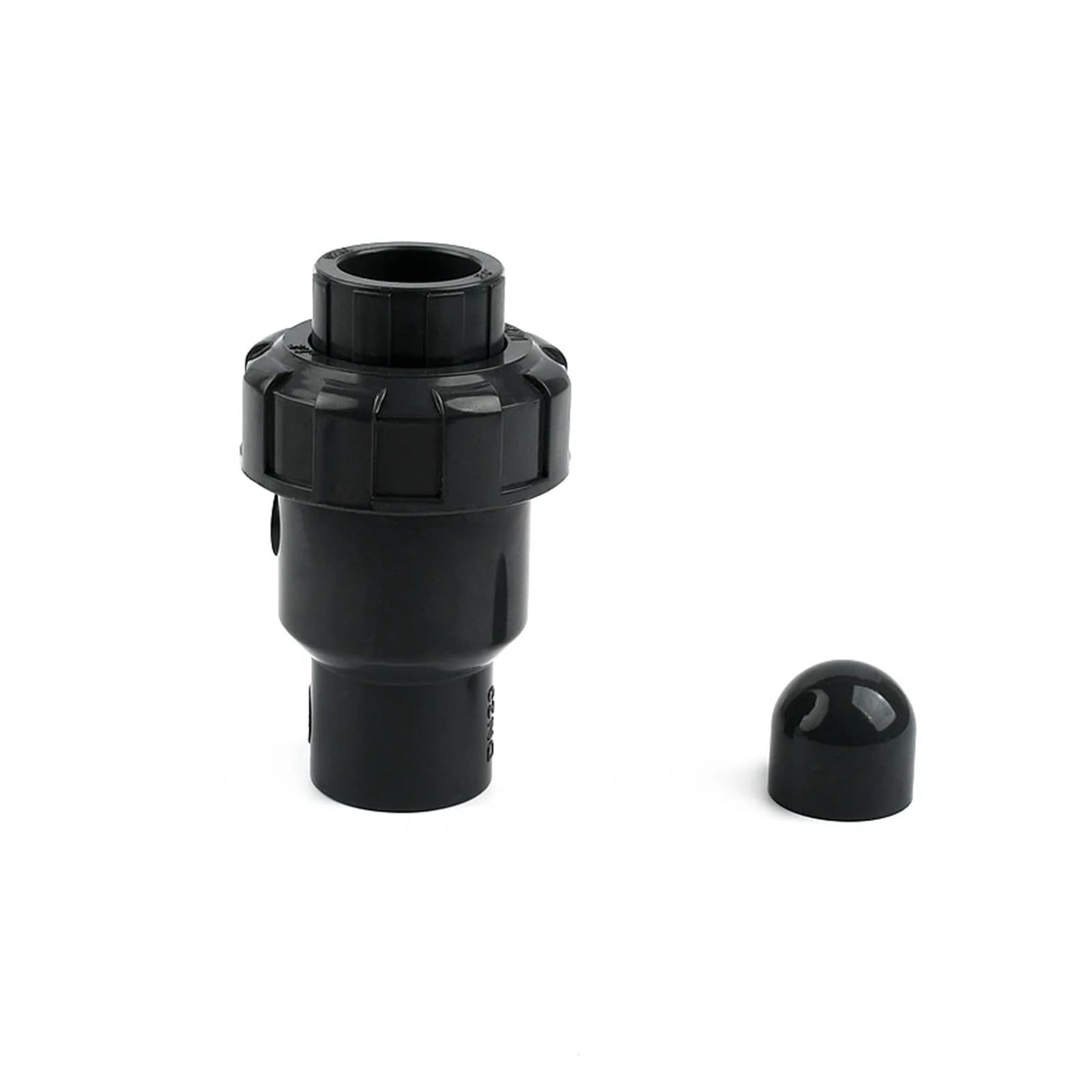 Xeinnill Dark Gray Upvc Transparent Check Valve For Garden Irrigation And Aquarium - 20Mm To 110Mm Sizes(,32Mm)