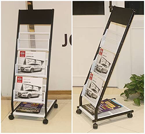 Soporte para libros y revistas ideal para sala de estar u oficina moderna 5