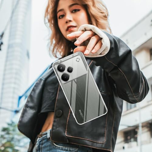 Image of Jkobi Realme P4 Pro (Clear Shockproof Case with Camera Protection | Soft and Flexible | Transparent)