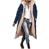 Manteau parka longue pour femme : Cette doudoune à capuche est un manteau d'hiver décontracté pour femme. Fabriquée dans une matière chaude et coupe-vent, elle est douce et confortable sans être encombrante, parfaite pour de nombreuses activités de plein air. Sa coupe droite arrive au genou, ce qui la rend facile à superposer sous un pull plus épais.