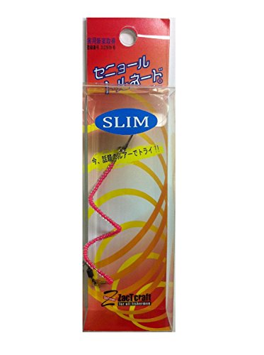 ZacT craft ルアー セニョールトルネード スリム #07 ピンク スプーン