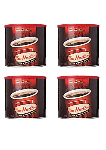 Tim Hortons Original Ground Coffee, Medium Roast, 32-Oz Cannister (Pack Of 4) #TOP15