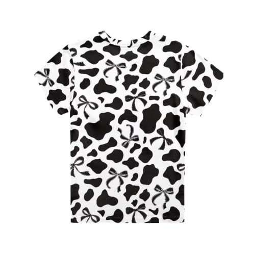 Image of Renewold Kids Novelty T-Shirt for Girls Boys Short Sleeve Crewneck Summer Tee Soft Breathable Graphic Shirt for Age 2-16