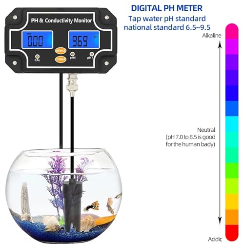 PH-mètre de laboratoire testeur EC pour contrôle de qualité de l'eau PH-2681 - 3