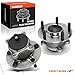 A-Premium 2 x Rear Wheel Bearing and Hub Assembly with 5-Lug Compatible with Mazda CX-3 CX3 2016-2021, FWD Only