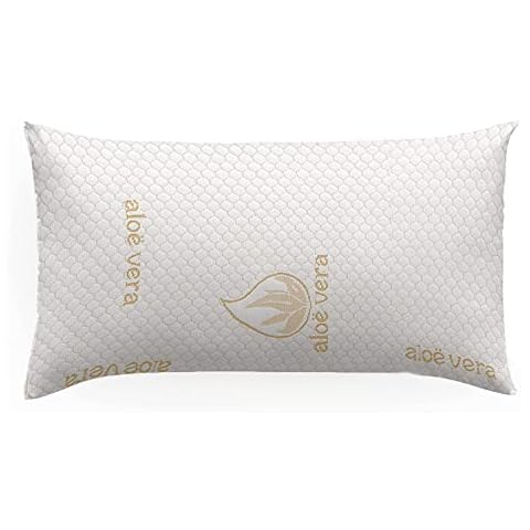 Almohada Viscoelástica Aloe Vera Antiácaros y Antibacteriano Cover