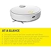 Karcher RCV 3 Robot Vacuum Cleaner with Mop Function 2500Pa- Remote Control via App, LiDar Laser Navigation - Floor Mapping, Obstacle Detection - 120 min Run-Time - for Hard Floors and Carpets