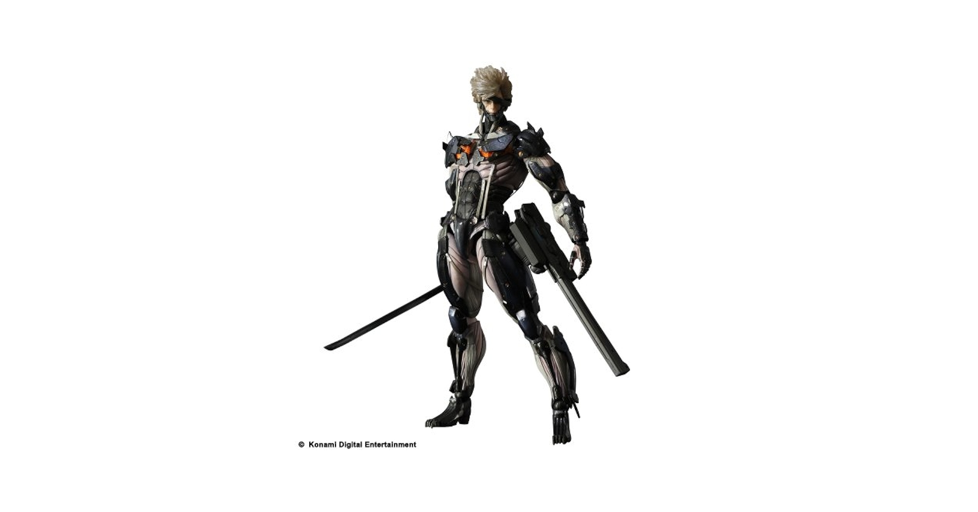 ローメタルケイン　フィギュア Amazon.com: Metal Gear Rising Revengeance Play Arts Kai
