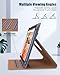 TiMOVO Case for Kindle Scribe Colorsoft 11 Inch 2025, 360 Degree Rotating Stand Protective Cover with Pen Pocket, Blue Brown