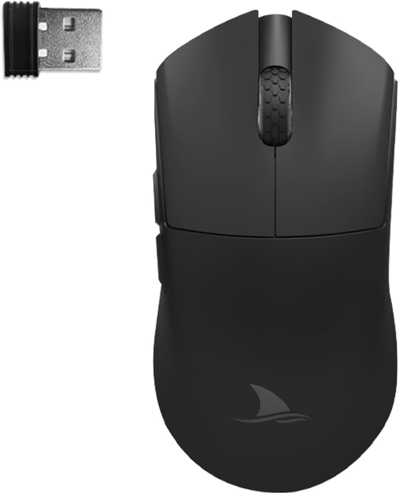 マウス・トラックボール LAMZU Wireless Mouse8K Darmoshark M3PRO Darmoshark Mouse Para Jogos Sem Fio M3 Pro, Tri-Mode 2.4G/Usb-C