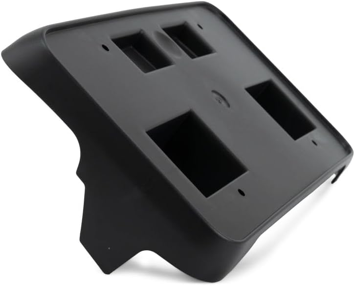 KarParts360 for Chevy Silverado 3500/2500 HD 2024 2025 License Plate Bracket | Front | Crew/Extended/Regular Cab | High Country/WT/Custom/LT/LTZ Model | Textured | GM1068256 | 85650573