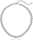 Napier Silver-Tone Collar Necklace, 16'