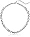Napier "Round About" Silver-Tone Collar Necklace, 16" + 3" Extender
