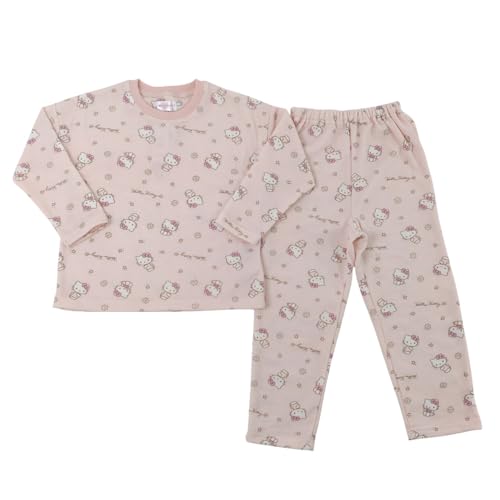 SANRIO サンリオ HELLO KITTY ハローキティ クロミ キッズ 女児 パジャマ ルームウェア 裏起毛上下セット
