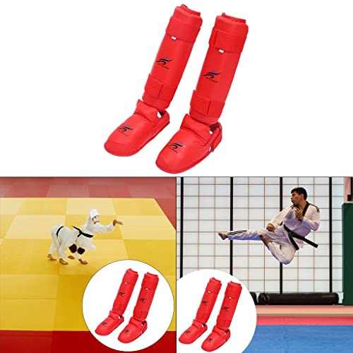 Newmind Protetores de canela MMA, proteção do peito do pé das pernas, equipamento de proteção de box