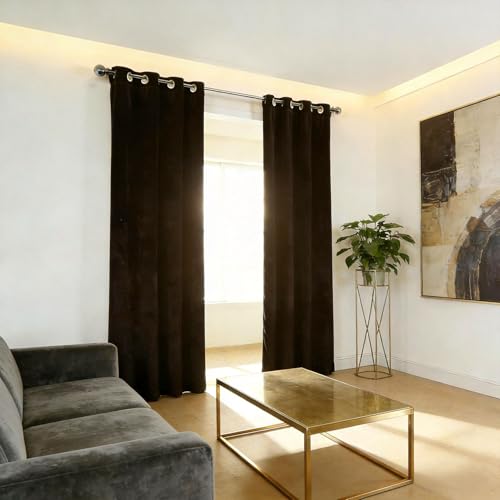 Rideau design moderne doux au toucher pour décoration de salon chic