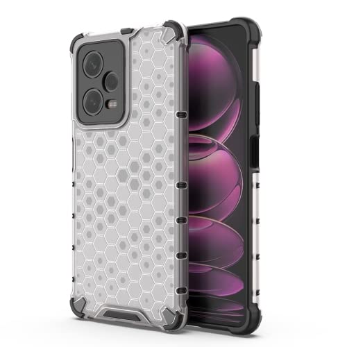 Lustree TPU Honey Comb Armor Shock Proof Back Cover for for Redmi Note 12 5g (Transparent) (B0BWNBNTVR) Amazon Price History, Amazon Price Tracker