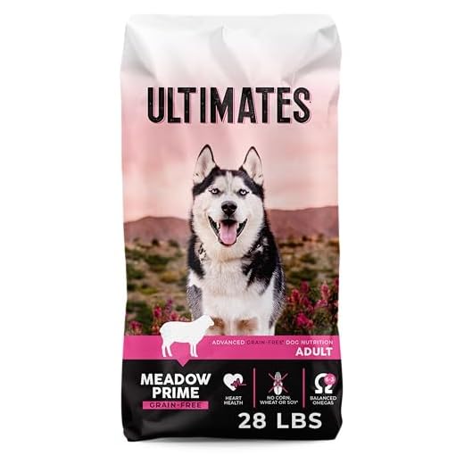 Ultimates Meadow Prime Grain-Free Dry Dog Food 28 lb