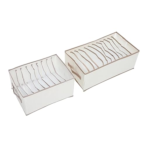Boîte de rangement pliante multifonctionnelle pour optimiser le dressing - 2