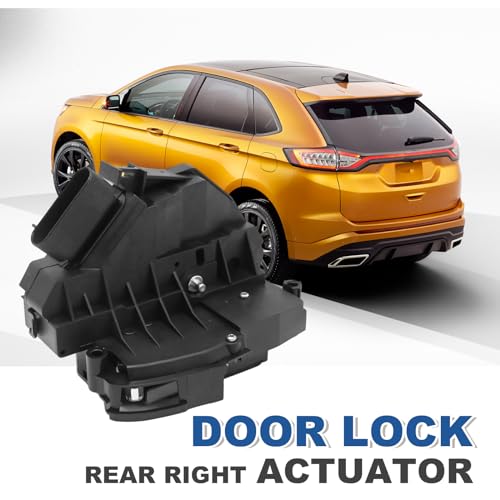 Image of Right Rear Power Door Lock AE8Z-5426412-A Actuator Replacement for Ford Edge Fiesta Fusion Escape Focus Replacement for Lincoln MKZ 2013-2016 Replaces BE8Z-5426412-B