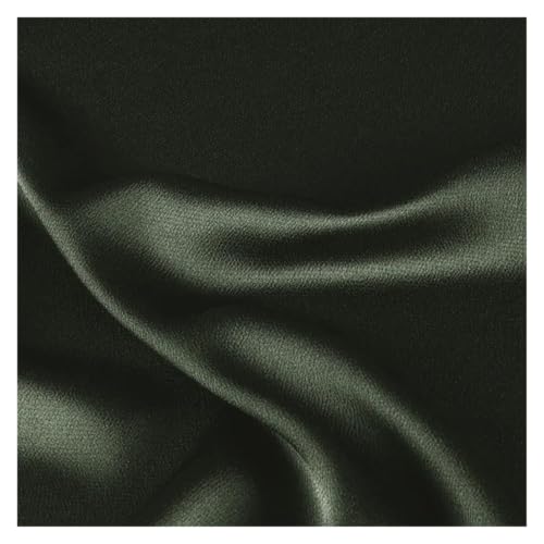 Tissu satin au mètre brillant et fluide pour couture de vêtement
