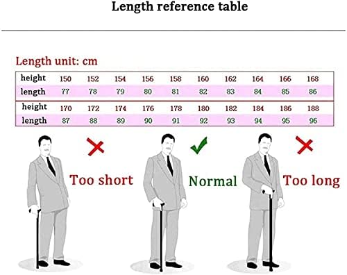 Miniatura 2 de Canes Elderly Cane, Old Man Walking Stick Tapping Stick T Handle Baston Elder Stable Crutch Hiking Elderly and Arthritis Seniors Disabled, Black