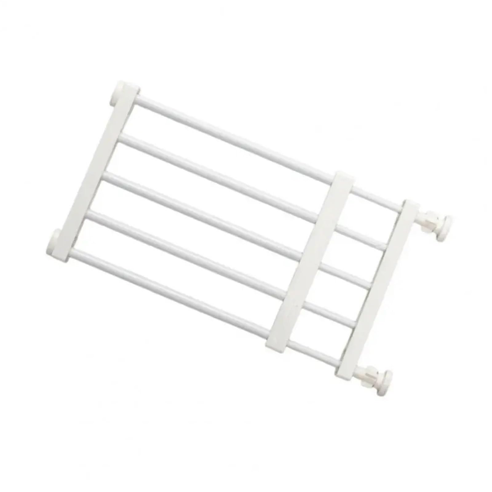 Retractable Dog Gate Gate Railing For Pets Punch free Pet Expandable Metal Dog With Door Small Indoor For Stairs Doorways(White,L)