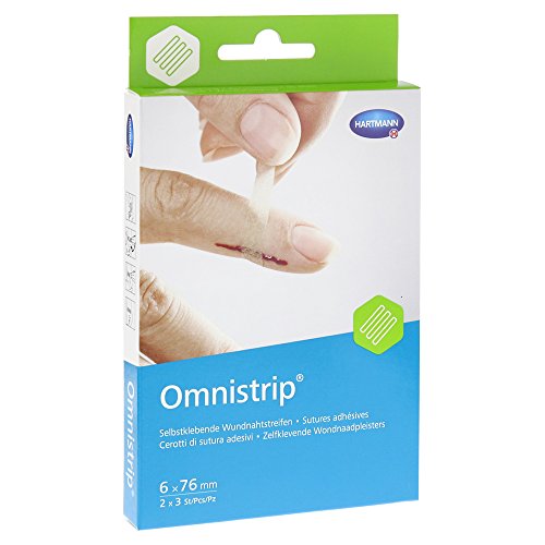 OMNISTRIP Wundnahtstreifen 6x76 mm 2 St