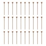 Remarque - Faciles à utiliser, il suffit d'enfiler le gemme depuis la tête droite et de courber cette extrémité en forme ronde à l'aide d'une pince. Veuillez prévoir une légère tolérance due aux mesures manuelles.